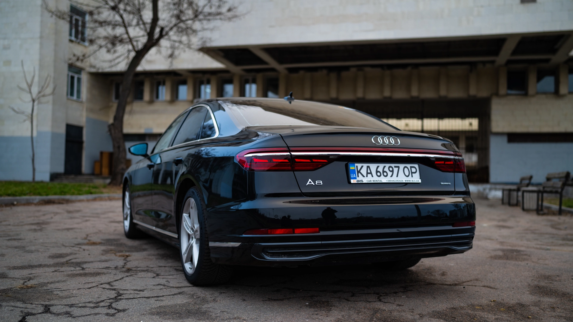 renting Audi A8 Quattro image 9
